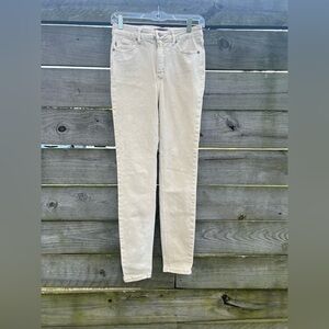 Judy Blue Ecru skinny Jeans 7/28